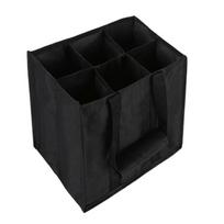Durable 6 Bottle Organizers Carriers Portable Unbreakable Design Reinforced Handles Drink Carriers Bag Outdoor Event