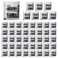 48Pcs Portable Toilet Powder Eco-Friendly Poo Gel Rapid Toilet Absorbent Gel Liquid Waste Gelling Powder for Outdoor Emergency