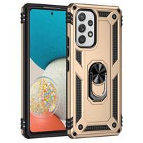 Atsparus smūgiams šarvuotas dėklas, skirtas Samsung Galaxy A33 A53 A73 A52 A12 A13 A42 A55 A35 A54 A51 A50 A32 A21s A71 A22 A41, su metalinio žiedo dangteliu Samsung A31