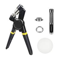 Heavy Duty Grommet Tool Kit Replaceable Size Tarps Grommet Kit Grommet Hole Puncher for Fabrics Tarps and Banners 5