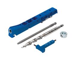 Kreg Pocket Hole Jig a wood jointing tool that hides screw heads and provides angled hole drilling guides for DIY and shelving 310, construction.
