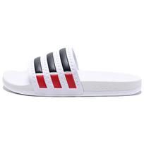 Adidas Originals ADILETTE Patogūs šlepetės Unisex Baltos Juodos Raudonos IH6877 40⅔