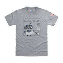 Officially Licensed Numberblocks Nine - Feeling Fine! Kids T-Shirt 110