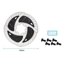 140MM 160MM MTB Bike Disc Brake Cooling Floating Rotor RT900 Brake Disc 6 Bolts Quality Mountain Road Bicycle Disc Brake Rotor 140MM Black