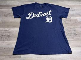 Vintage 2000s Detroit Tigers MLB Baseball T Shirt Miguel Cabrera Graphic M Tee 4XL