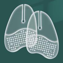 Flip-flops Pinch Foot Front Pad Invisible Self-adhesive Half-palm Sandals Granular Non-slip Shock-absorbing Sole Pad