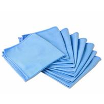 1Pcs Car Cleaning Microfiber Glass Towel Cloth Towels Wash Window Polishing Absorbent mėlyna