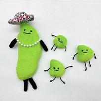 31cm Naujausias Paslaptingas Atostogų Namuose Pliušinis Žaislas Edamame Šeimos Lėlė Žavingas Animacinis Įdarytas Švelnus Žaislas Gimimo Data Kalėdinė Dovana Sukurta Vaikams