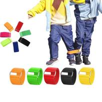 10/5PCS Three Leg Race Bands Relay Race Games For Kids And Adults Outdoor Fun Team Building Cooperative Activities