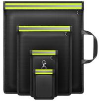 1Set Signal Blocker Faraday Bag RFID Faraday Pouch with Reflective Strip Anti-Tracking Signal Blocker Faraday Bag for Keys Phone