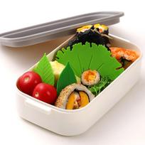 New 1 Set Leaf Bento Dish Cup Lunch Separator Sushi Rice Ball Mat Lunch Box Bento Box Reusable Kitchen Tools Accessories (as the picture,S)