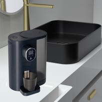 Automatic Mouthwash Dispenser for Bathroom Wall Mounted Easy to Fill Charging mėlyna
