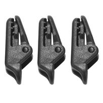 BAAU 200Pcs Tent Awning Canopy Clamp Tarp Clip Snap Canvas Anchor Gripper Caravan Jaw Grip Trap Tighten Tool NONE