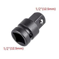 Adaptor Convertor Adapter Convertor Impact (HRC) 40 ± 2 1/2 To 1/2 Adapter Chrome-vanadium Steel Repair Socket China Mainland