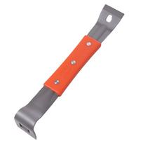 Stainless Steel Pry Bar with M4-M6 Hexagon Anti Slip Nut Bar Rubber Handle Nail Remover Angle Head Nail Puller rožinio aukso spalvos