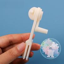 Portable Plastic Tead Organizer for Cross Stitch DIY Hanrt Tool Easy to Carry Tead Winder for Home Fabric Sewing