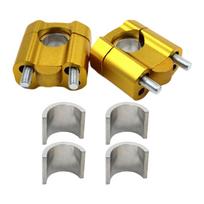 Aluminum Alloy Motorcycle Handlebar Riser Mount Durable Universal Clamp Converter for Outdoor Offroad Riding auksas