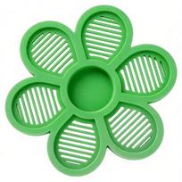 Flower Shaped Floating Bee Island Non-Slip Anti-Drop Design Butterfly Drinking Tray 5-Petal Shape Garden Decoration
