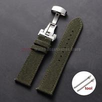 20mm 22mm Sailcloth Nylon Watch Strap for Seiko for Omega Business Butterfly Buckle Waterproof Men Women Quick Release Watchband 20mm