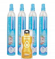 Nabicie Wymiana 4 Butli Nabój Co2 Sodastream