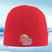 New Cute snail shell design cartoon animal Unisex Women Unisex Knitted Hat Beanie Pullover Cap Winter Thermal Warm Christmas Outdoo
