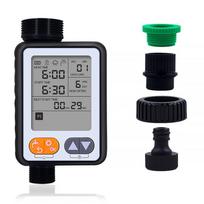Large Screen Digital Watering Timer Adjustable Program Large LCD Display Automatic Irrigation Timer Multiple Program Easy Setup
