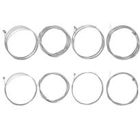 2sets Silver Electric Bass Strings Bass Instrument Accessories  Electric Bass