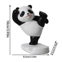 1pcs Panda Phone Stand Cartoon Panda Shape Desktop Phone Stand Non Slip Stable Multifunctional Decorative Panda Desk Ornament