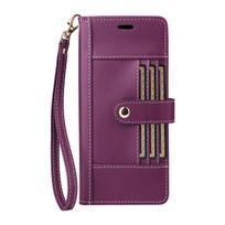 Magnetinis atverčiamas odinis dėklas iPhone 16 15 14 13 12 11 17 Pro Max 17Air 14 15 16Plus 16e, prabangus verslo piniginė su kortelių laikikliu iPhone 14