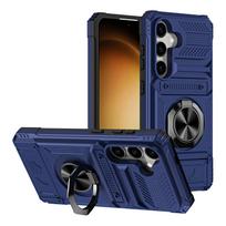 Compatible with Samsung Galaxy A56 A36 A26 A55 A35 A25 A16 A15 5G A14 Case Wallet with Card Holder (2 Cards) Ring Stand Case Galaxy A56 5G
