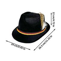 Unisex German Hats for Oktoberfest Non-Woven Headgear Oktoberfest Party Hat for Adults Party Halloween Carnival Cultural Event juoda