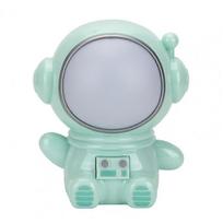 Table Lamp Usb Powered Three Light Modes Astronaut Usb Rechargeable Portable Who WHITE green