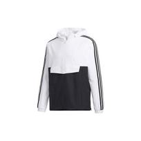 adidas neo Windproof Casual Sports Hooded Jacket White Men's GJ8951 L