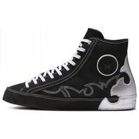 (WMNS) Converse Chuck Taylor All Star Sasha High Top Black Silver 'Blue White' Women's 565002C EU 36