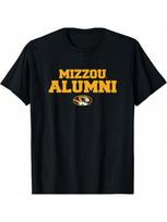 University Of Missouri Mizzou Tigers Alumni With Logo T-Shirt S
