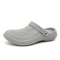 Men 3D EVA Clogs Garden Shoes Lightweight Breathable Summer Beach Sandals Slip On Comfort Shoes 40 To 45 40