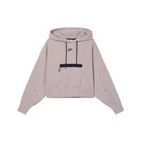 (WMNS) Nike Sportswear Tech Fleece Pullover Hoodie 'Light Brown' Women's DR4974-601 XL
