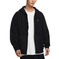 Nike Solo Swoosh Full-Zip Fleece Hoodie 'Black' Men's HV1085-010 M
