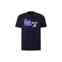 adidas My Shot Verbiage Graphic T-Shirt 'Legend Ink' Men's IN9264 S