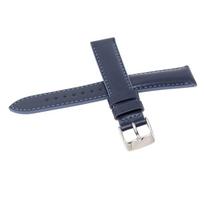 Watch Leather with Care RS07S18NY [Seiko] Band, 18mm, Strap, Smooth, Men's, Navy, Instructions,