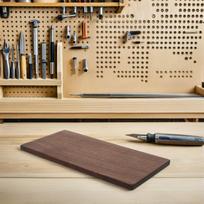 2Pcs Walnut Wood Boards Thick Plywood Sheets Natural Walnut Lumber DIY Craft Wood Supplies Engraving Burning Plywood Sheets 30X10X1CM