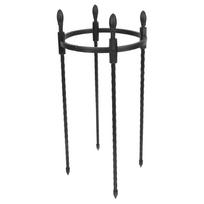 Round Plant Cage For Potted Flowers Plastic Covered Steel Tube Stable Climbing Plant Support Frame Flower Support Rack Garden 20x20cm