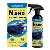 Car Nano Coating Spray 237ml, Quick Paint Polishing and Renewal with Water-Repellent Protections for Cars SUVs Motorcycles