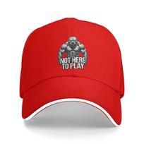 Spring Casual Baseball Cap Muscle Pitbull Bodybuilding Gym Workout Outdoor Sports Trucker Hat For Unisex-Teens Sun Snapback Cap One Size