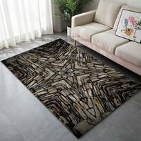 1PC Stone Mosaic Art Printed Carpet for Living Room Bedroom Sofa Home Decoration Non-slip Floor Mat Modern Carpet Large Size 40x60cm