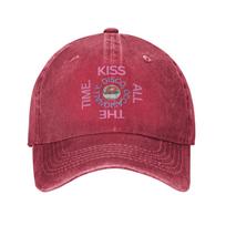 Vintage Harrys Styles Kiss All The Time New Album Disco Occasionally Baseball Cap Unisex Women Distressed Denim Snapback Cap Hats One Size