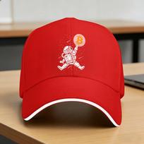 Crypto Bitcoin Astronaut Baseball Cap  Fashion Hip Hop Hats Summer Women Unisex Outdoor Sports Baseball Caps One Size