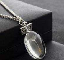 European & American Fashion Dandelion Necklace Alloy