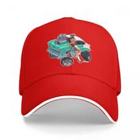 Vince Crain High Octane aqua  Gasser Old School Baseball Cap Uv Protection Solar Hat Luxury Brand Unisex Caps Womens
