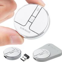 E-Supply Ultra-Compact Bluetooth Wireless Mouse, 3-Device Multi-Pairing, Silent, Rechargeable, DPI Switching, Slim Design, USB-A Receiver Connection,